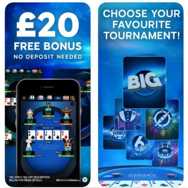 888 poker UK