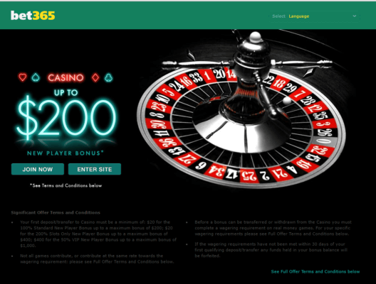 Bet 365 Casino