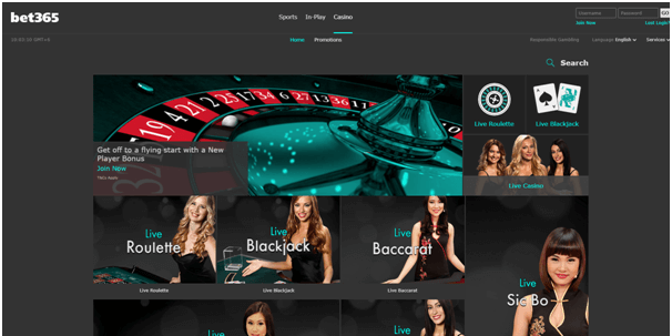 Bet 365 UK Casino