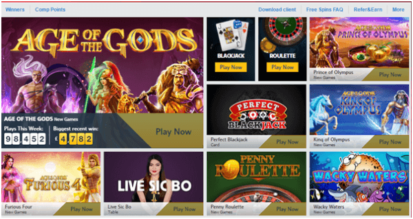 Betfair Casino Games