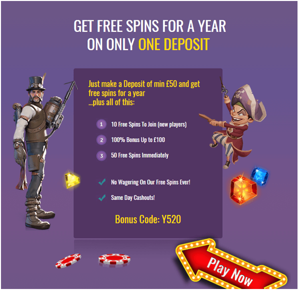 Free Spins Slotsmagic