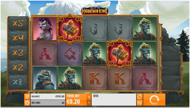 Hall of the mountain king slot