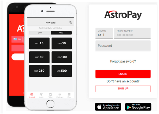 How to make a deposit with Astropay online