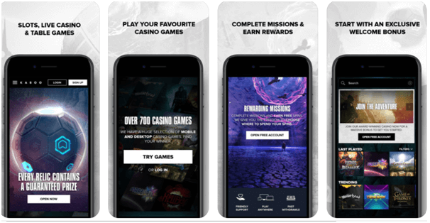 Kaboo casino app