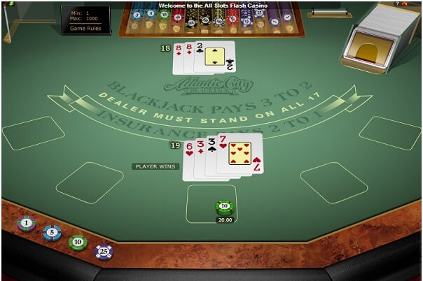How to play Microgaming Pontoon Gold