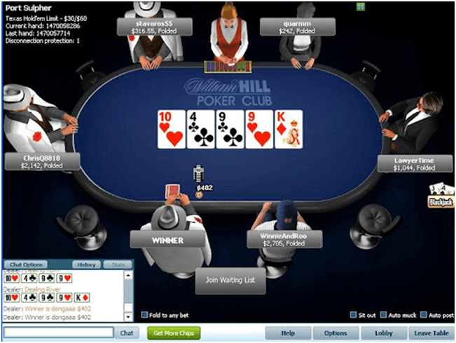 Multi table poker