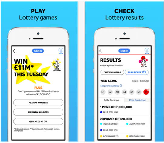 National Lottery UK App