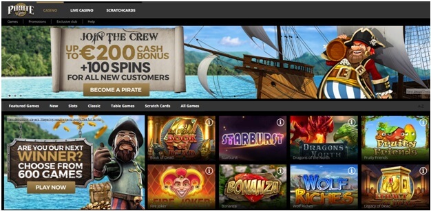 Pirates Spin new UK online casino