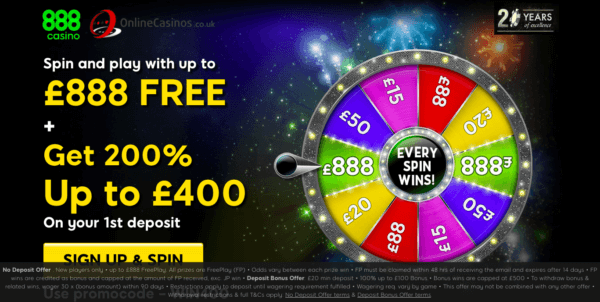 The Great 888 Online Casino
