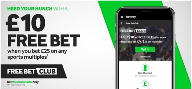 Betway bookie app