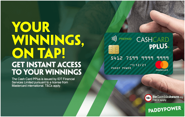What is Paddy Power Cash Card PP Plus for UK Punters