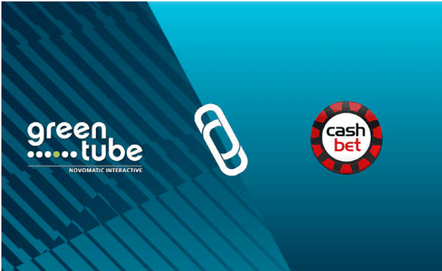 Can you make a deposit with CashBet at Greentube Social Casinos to play slots?