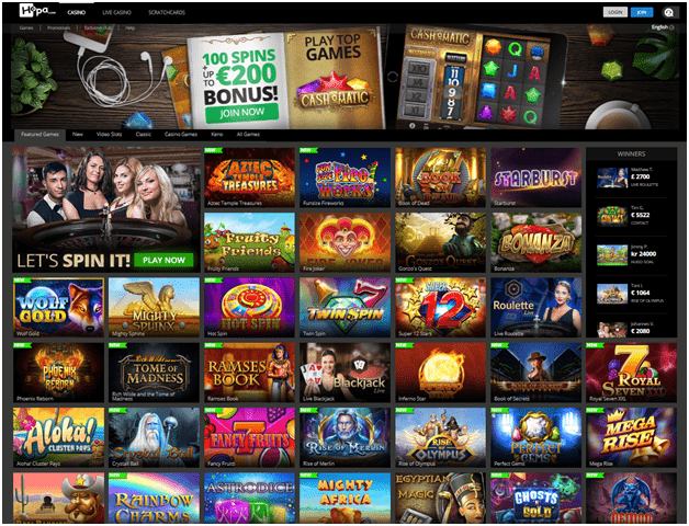 hopa casino games